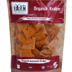 Organik Domatesli Kraker 100 gr