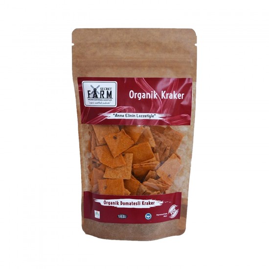 Organik Domatesli Kraker 100 gr