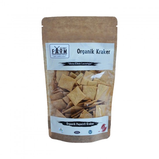 Organik Peynirli Kraker 100 gr